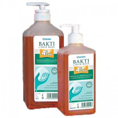 BAKTI  CHG 4% -  Αντιμικροβιακό SCRUB με ΧΛΩΡΕΞΙΔΙΝΗ 4% 1000ml